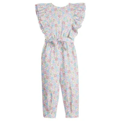 BISBY BISBY KIDS' FLORAL SADIE JUMPSUIT