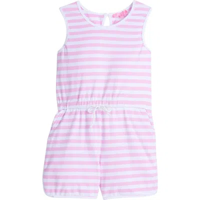 BISBY BISBY KIDS' KNIT RUGBY ROMPER