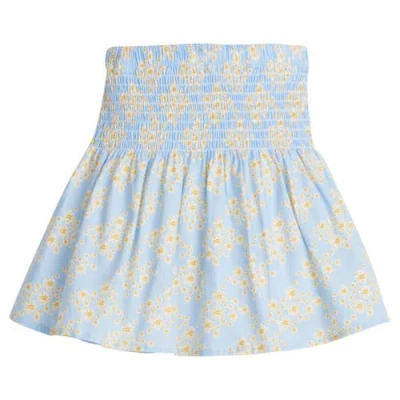 BISBY BISBY KIDS' SHIRRED CIRCLE SKIRT