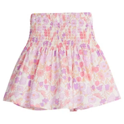 BISBY BISBY KIDS' SHIRRED CIRCLE SKIRT