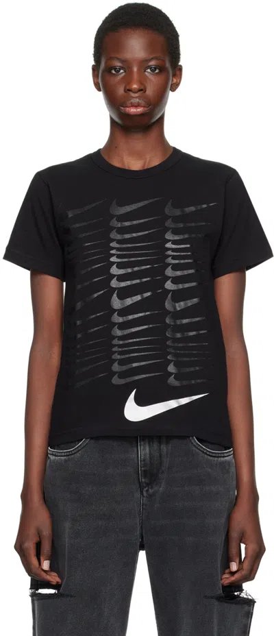 BLACK COMME DES GARÇONS BLACK NIKE EDITION T-SHIRT