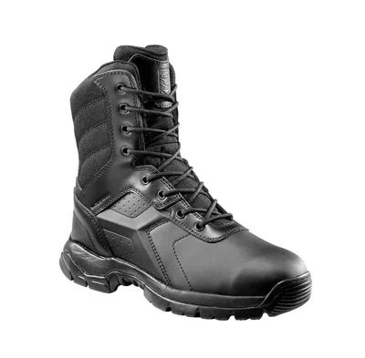 BLACK DIAMOND 8" WATERPROOF TACTICAL BOOT - SIDE ZIP COMPOSITE SAFETY TOE IN BLACK