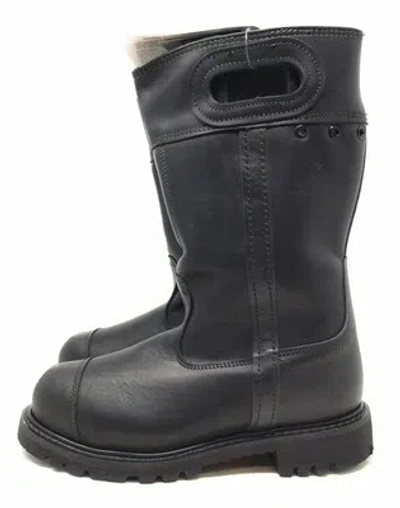 BLACK DIAMOND BLACK DIAMOND HERREN FEUERWEHRMANN STIEFEL LEDER STAHLKAPPEN 0975 6.5 X BREIT