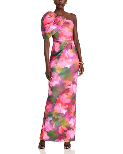 BLACK HALO EGAN FLORAL GOWN