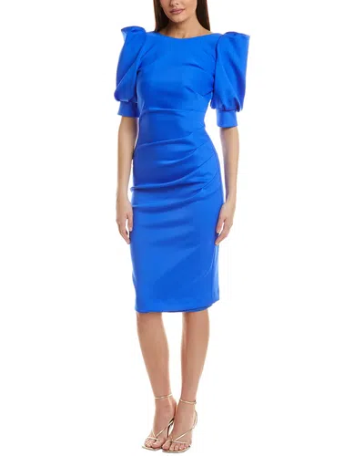 BLACK HALO ZELLA COCKTAIL SHEATH DRESS