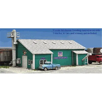 BLAIR LINE N-SCALE FARMERS FERTILIZER BULK PLANT SUPPLY