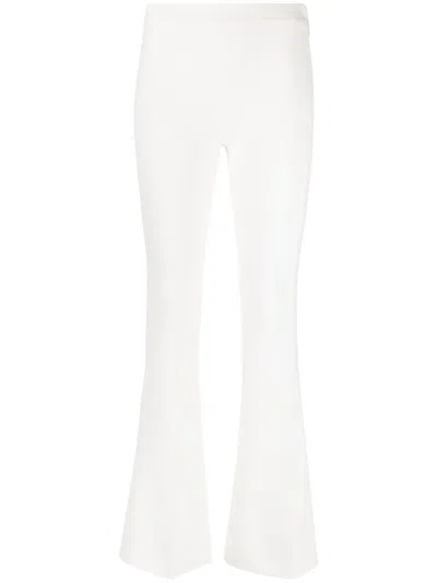 BLANCA VITA HIGH-WAISTED FLARED TROUSERS