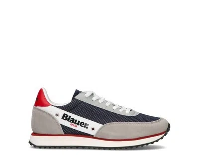 BLAUER SHUHE BLAUER MANN SNEAKERS TRENDY BLU/ROSSO S2DELTA01-MES-NVR