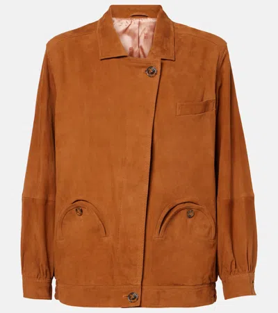 BLAZÉ MILANO BLAZÉ MILANO VIVA CLEO SUEDE BOMBER JACKET
