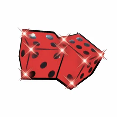 BLINKEE DICE FLASHING BODY LIGHT LAPEL PINS