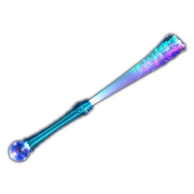 BLINKEE FIBER OPTIC WAND WITH CRYSTAL BALL ASSORTED COLOR