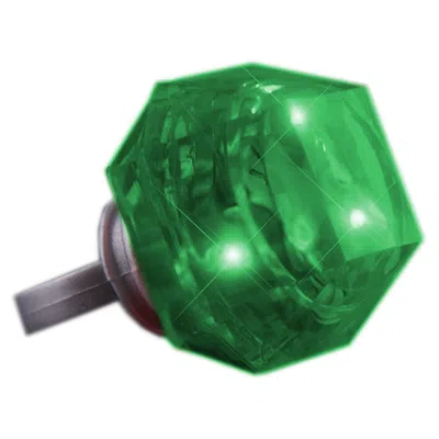 BLINKEE HUGE GEM DIAMOND RING GREEN