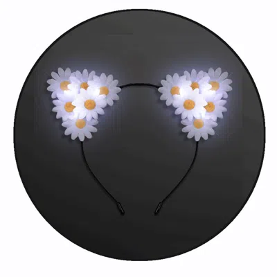 BLINKEE LED DAISY FLOWERS CAT ANIMAL EARS HEADBAND