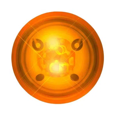 BLINKEE LED IMPACT ACTIVATED BOUNCY BALL ORANGE