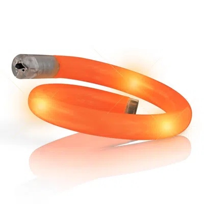 BLINKEE LIGHT UP TUBE BRACELET, ORANGE