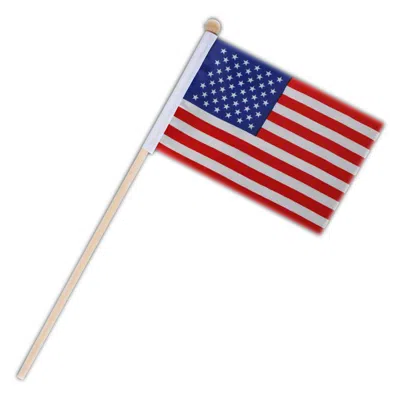 BLINKEE NON LIGHT UP US AMERICAN FLAG ON STICK
