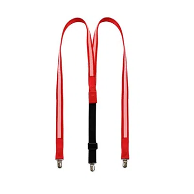 BLINKEE RECHARGEABLE LED SUSPENDERS USB RED