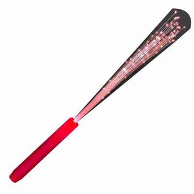 BLINKEE RED FIBER OPTIC WAND WITH LEDS