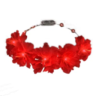 BLINKEE RED KISS FAIRY FLOWER LED HEADBAND