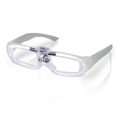 BLINKEE SOUND ACTIVATED GLASSES WHITE