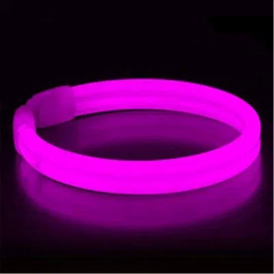 BLINKEE WIDE GLOW STICK 8 IN. BRACELET PINK - PACK OF 30