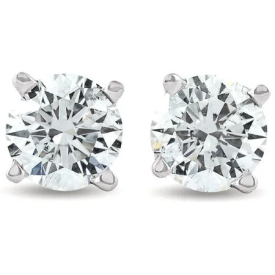 BLISS DIAMOND BLISS DIAMOND 3/4 CT DIAMOND SCREW BACK STUDS 14K GOLD LAB GROWN ECO FRIENDLY