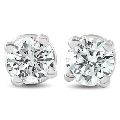 BLISS DIAMOND BLISS DIAMOND 1/4 CT TW SMALL DIAMOND STUDS 14K GOLD LAB GROWN