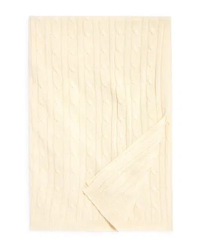 BLOOMIE'S BABY BLOOMIE'S UNISEX CABLE KNIT CASHMERE BABY BLANKET