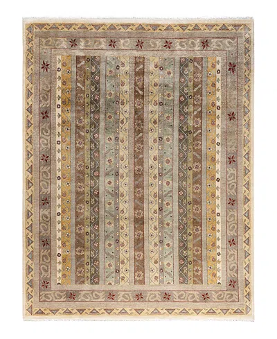 BLOOMINGDALE'S INDO IKAT M5893 AREA RUG, 8'1 X 10'4