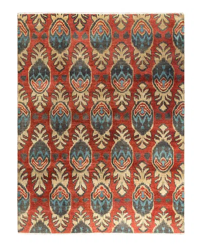 BLOOMINGDALE'S INDO IKAT M5917 AREA RUG, 9'1 X 11'9