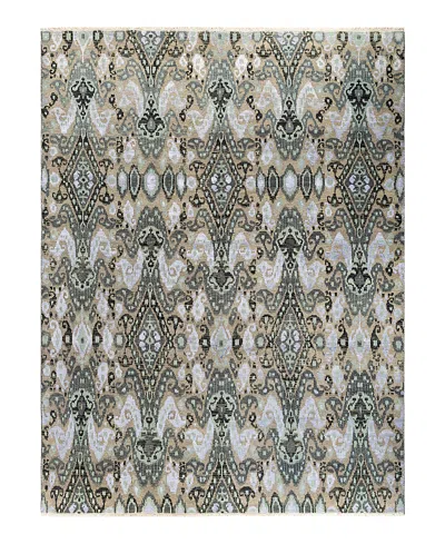 BLOOMINGDALE'S INDO IKAT M5941 AREA RUG, 9'1 X 12'2