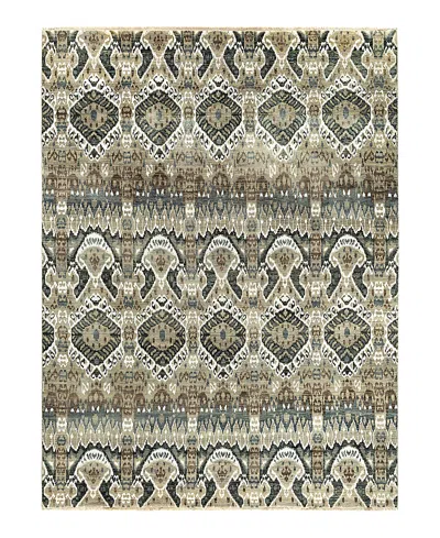 BLOOMINGDALE'S INDO IKAT M6002 AREA RUG, 9'3 X 12'3