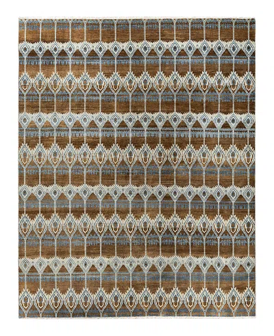 BLOOMINGDALE'S INDO IKAT M6012 AREA RUG, 8'2 X 10'2