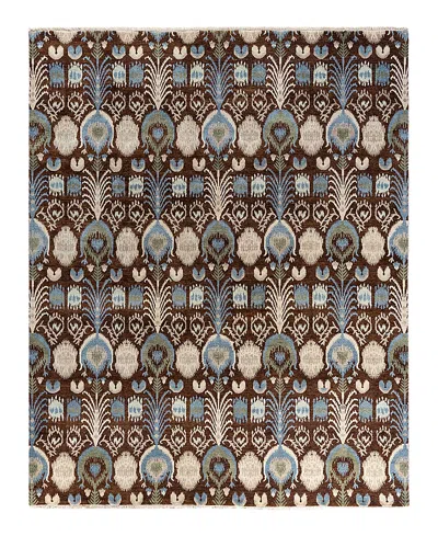 BLOOMINGDALE'S INDO IKAT M6036 AREA RUG, 8'1 X 10'