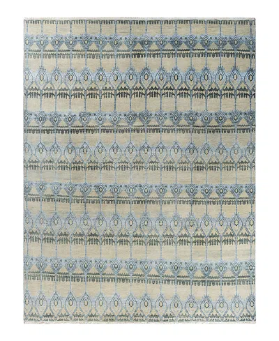 BLOOMINGDALE'S INDO IKAT M6223 AREA RUG, 8'1 X 10'5