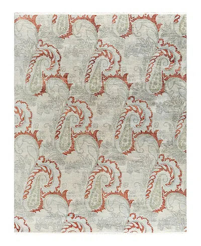 BLOOMINGDALE'S INDO IKAT M6236 AREA RUG, 8'1 X 10'