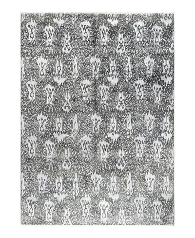 BLOOMINGDALE'S INDO IKAT M6297 AREA RUG, 9'1 X 12'4