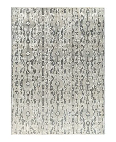 BLOOMINGDALE'S INDO IKAT M6377 AREA RUG, 8'10 X 11'10