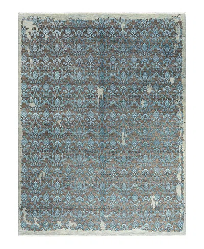 BLOOMINGDALE'S INDO IKAT M6483 AREA RUG, 9'2 X 12'2
