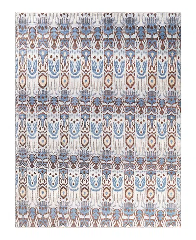 BLOOMINGDALE'S INDO IKAT M6594 AREA RUG, 7'10 X 10'
