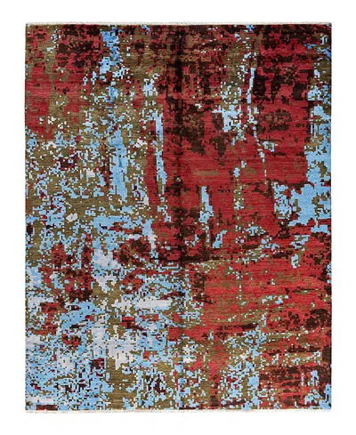 BLOOMINGDALE'S INDO IKAT M6981 AREA RUG, 8'1 X 10'
