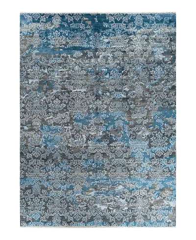 BLOOMINGDALE'S INDO IKAT M6981 AREA RUG, 9' X 12'2