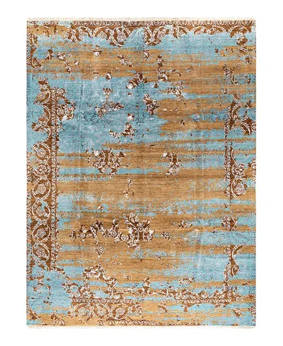 BLOOMINGDALE'S INDO IKAT M7002 AREA RUG, 9' X 12'1