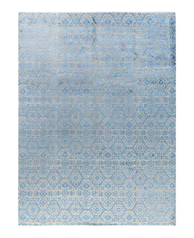 BLOOMINGDALE'S INDO IKAT M7037 AREA RUG, 9'3 X 12'4