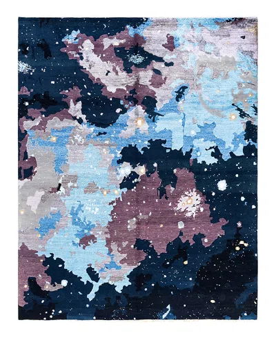 BLOOMINGDALE'S INDO IKAT M7251 AREA RUG, 8'2 X 10'4