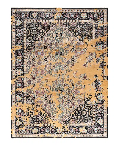 BLOOMINGDALE'S INDO IKAT M7267 AREA RUG, 9'2 X 12'3
