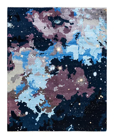 BLOOMINGDALE'S INDO IKAT M7304 AREA RUG, 8'2 X 10'2