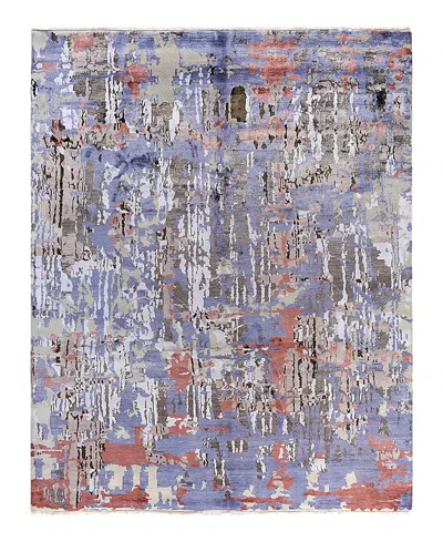 BLOOMINGDALE'S INDO IKAT M7528 AREA RUG, 8'2 X 10'3