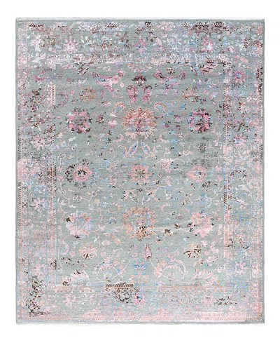 BLOOMINGDALE'S INDO IKAT M8309 AREA RUG, 8'2 X 9'10