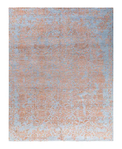 BLOOMINGDALE'S INDO IKAT M8343 AREA RUG, 7'10 X 10'1